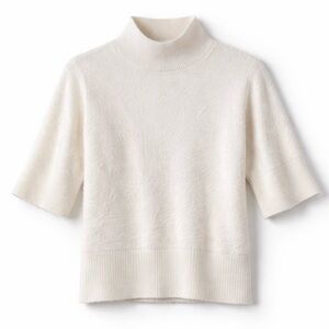 Bailey 44 Cream Turtleneck Sweater
